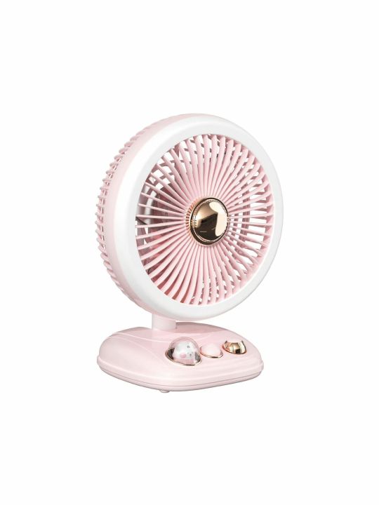 Outdoor mini haking USB charging three peed large fan