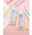6 Pcs Dual Tip Color Highlighter Marker Pen Set. 