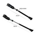 Durable Single Leg Kickstand Universal Mountain Bike Kickstand Aluminum 26cm-36cm Aluminum Bicycle Kick Stand Black Road Bicycle Holder MTB Road. 