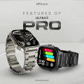 HiFuture Ultra3 Pro Stainless Steel Smartwatch | 2.04'' Super Amoled Display | AI Enhanced Health Monitoring | Bluetooth Calling | IP68 Water Resistant | 7 Days Battery - LanizHub. 
