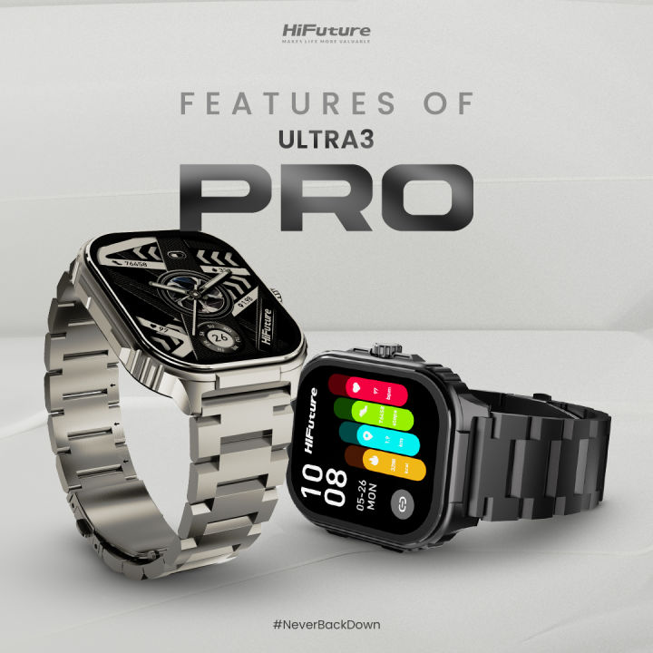 HiFuture%20Ultra3%20Pro%20Stainless%20Steel%20Smartwatch%20%7C%202.04''%20Super%20Amoled%20Display%20%7C%20AI%20Enhanced%20Health%20Monitoring%20%7C%20Bluetooth%20Calling%20%7C%20IP68%20Water%20Resistant%20%7C%207%20Days%20Battery%20-%20LanizHub%20-%20Image%204