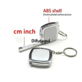 Difutagui 2 Meters Small Tape Measure Key Ring Small Steel Tape Measure 2025 Mini Pocket Portable Compact Carry Around Mini Tape Measure. 