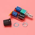 JAERBEE Mini DC Motor PWM Speed Controller 3V 6V 12V 24V 35VDC 90W 5a DC Motor Speed Control Switch LED Dimmer. 