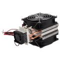 fasdaga 2X 12V 6A Thermoelectric Peltier Semiconductor Cooler Refrigeration Cooling System Kit Cooler Fan for Air Cooling. 