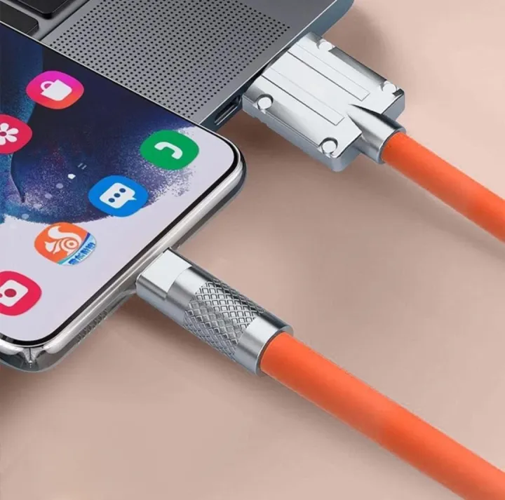 Type%20C%20USB%20Cable%20120W%20Extra%20Thick%20Data%20Transferring%20and%20Charging%20Cable%20for%20Smartphone%20and%20Tablet%20Zinc%20Alloy%20and%20Silicone%20Phone%20Charger%20Type%20C%20Cable%20and%20Quick%20Transferring%20-%20Image%204