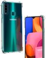Samsung A20s Clear Transparent Shockproof Soft Tpu Cover Case. 