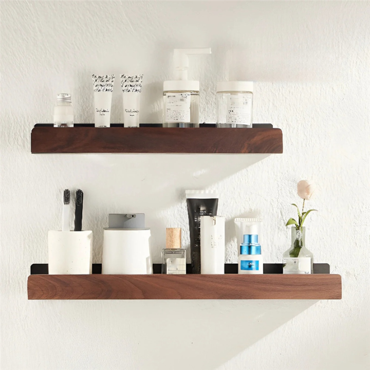 Black%20Walnut%20Wood%20Living%20Room%20Storage%20Rack%20Bathroom%20Storage%20Rack%20Multifunction%20Storage%20Rack%20Wall%20Mounted%20Light%20Luxury%20Non%20Perforated%20-%20Image%205