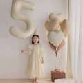 Childrens Number Balloons Girl Boy Decoration Scene Setup Party Ceremony First Birthday Atmosphere Photo Props. 