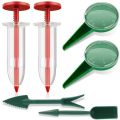 New Manual Mini Sowing Seed Dispenser Widger Set Gardening Tool Handhold Seedlings Dibber Gardening Supplies Useful Sower Set. 