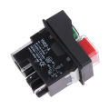 Electromagnetic Push Button Switches Starter Machine Tool Equipment Waterproof Switch Safety Security IP55 KLD28A. 
