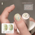 GAOY Goya Internet celebrity cheese material nail polish glue 2025 new ice cream sequin Christmas manicure. 
