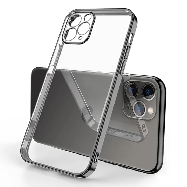 Shockproof%20Clear%20Phone%20Case%20For%20iPhone%2011/11Pro/11Pro%20Max,%20Transparent%20Protection%20Back%20Cover%20-%20Image%203