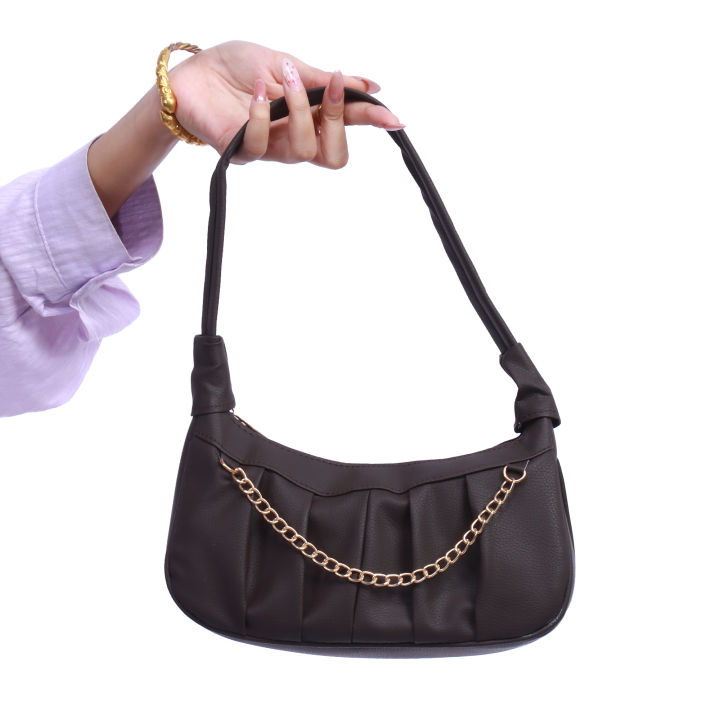 Brown Ladies Shoulder Bag/Hand Bag/Top Handle Bags