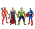 4 Pcs Set - Marvel Avengers Superhero Action Figures Toys. 