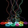 Light Bar Multi Color Neon El's Flexible Neon 1mWireLED Dance Party Atmosphere Decorative Light Rope Tube Waterproof LED. 
