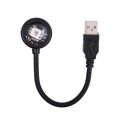 Beautiful LED USB Sunset Lamp Night Light Projector Birthday Party Decoration Portable Atmosphere Lights for Bedroom Living Room Wall Photography. 