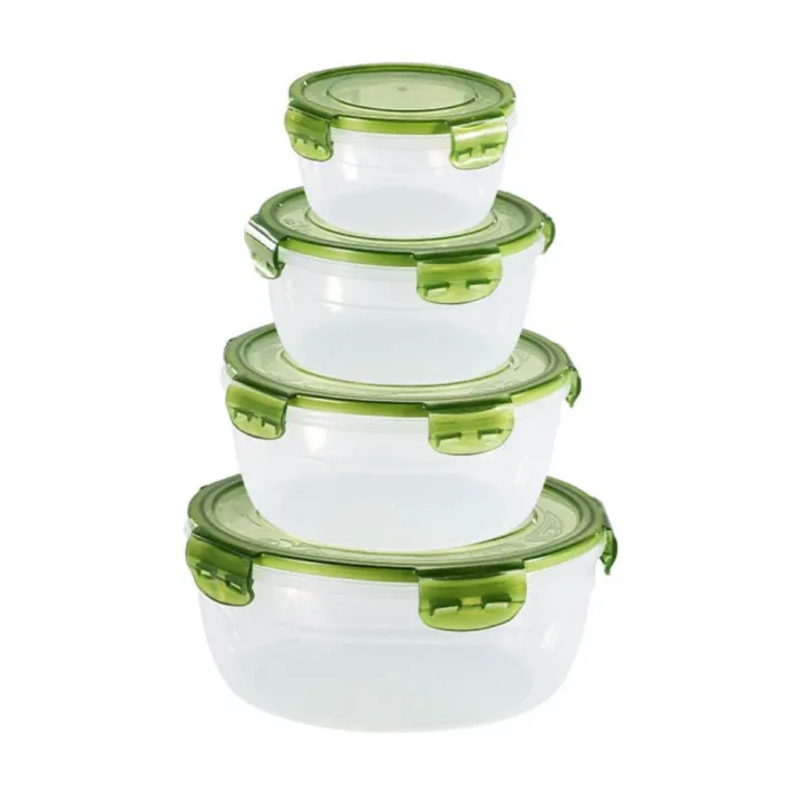 1/4Pcs%20Safe%20Plastic%20Round%20Storage%20Box%20with%20Lid%20Sealed%20Rectangular%20Food%20Containers%20Stackable%20Trasparent%20Crisper%20-%20Image%203