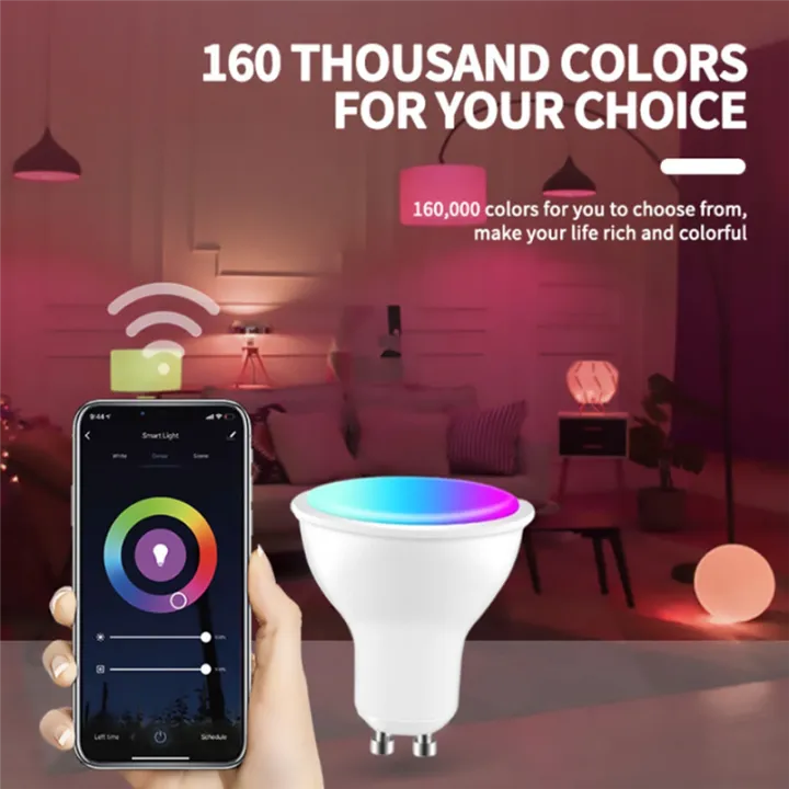 Tuya%20GU10%20Smart%20LED%20Bulb%20Dimmable%205W%20AC200-240V%20+Bluetooth%20Smart%20Life%20App%20Control%20Work%20with%20Alexa%20Google%20Home%20-%20Image%203