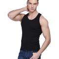 24 cotton men's vest summer hurdle sports underwear spring and Profesional autumn bottomless sleeveless white cotton undershirt wholesale. 