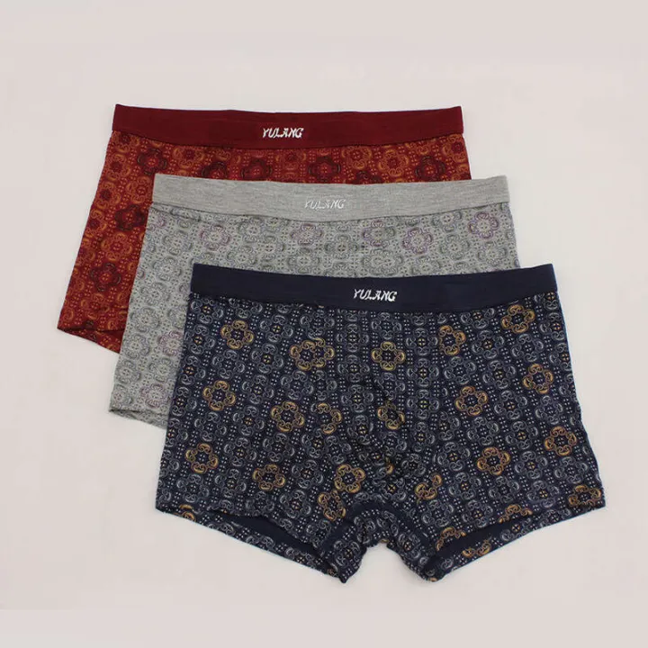 Mens%20Underwear%20Lenzing%20Modal%20Four-Corner%20Bamboo%20Fiber%20Boxer%20Shorts%20Breathable%20Comfortable%20New%20Model%205492%20Three%20Sizes%20-%20Image%202