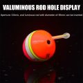 Durable Wutong wood Rock Fishing Electric Fishing Float Fishing Tackle Insertable luminous stick Buoy. 
