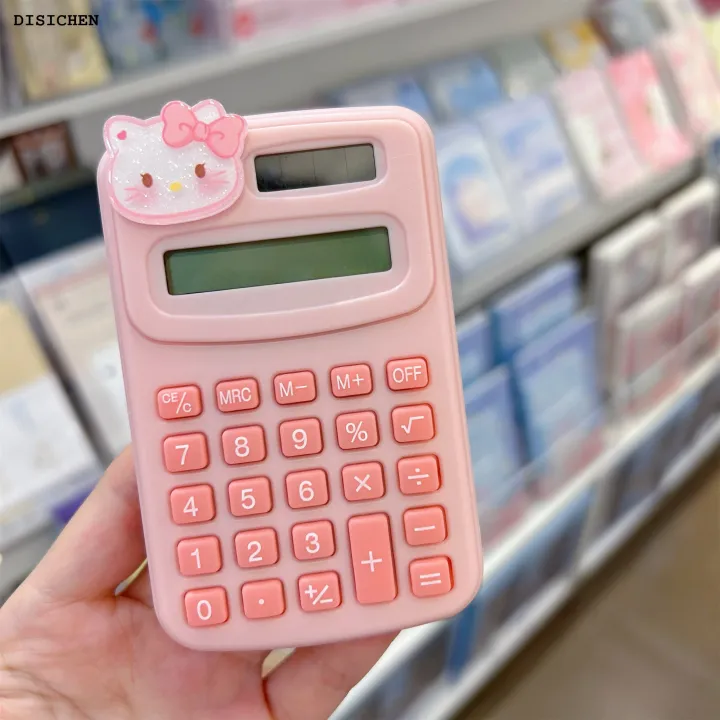 DISICHEN%20Luxury%20Sanrio%20jade%20dog%20cute%20hello%20kitty%20candy%20color%20calculator%20kuromi%20portable%20small%20computer%20student%20supplies%20anime%20-%20Image%207