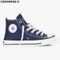 Converse  Chuck Taylor All Star Blue Canvas Hi Shoes For Kids 3J233C. 