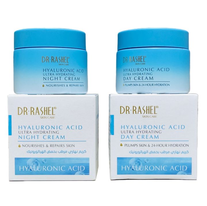 Dr Rashel Hyaluronic Acid Ultra Hydrating Day & Night Cream Set  100gm