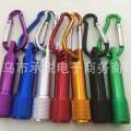 2025 NEW Colombia LED Strong Light Mountaineering Buckle Mini Flashlight Print. 