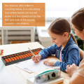 Plastic Abacus Arithmetic Abacus Kids Calculation Tool 17 digits. 