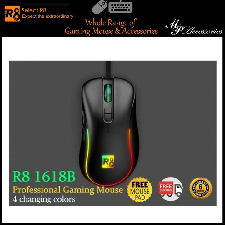 Mouse R8 1618a R8 1618B Professional Gaming Mouse | Daraz.com.np