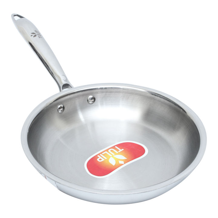 TULIP%20Tri-Ply%20Fry%20Pan%20with%20Lid%20Induction%20Based%2024cm%20-%20Image%202