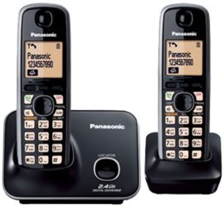 Panasonic%20Rechargeable%20KX-TG3712%20Phone%20with%20Double%20Handsets%20and%20Intercom%20Features%20-%20Image%202
