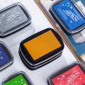 RHS Online Metallic Large Craft Ink Pad Inkpad Stamps for Paper Journaling Kids DIY Painting Pearlescent Solid Color. 