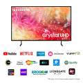 SAMSUNG 43 Inch Smart 4K TV = UA43DU7700 With Air Slim Design, Free Wall Mount, Multiple Voice Assistant with One Remote Control and 3 years of warranty.. 