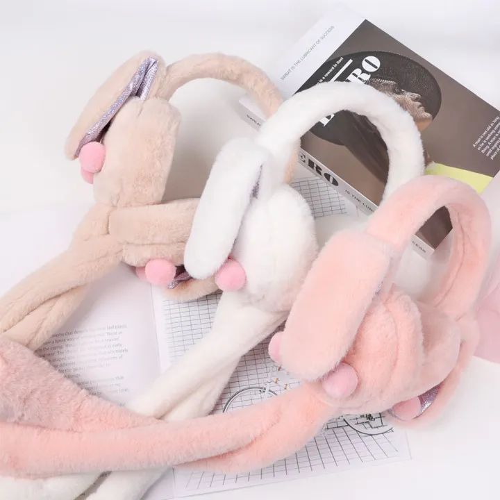 Cycling%20Cute%20Soft%20Headband%20Ladies%20Children%20Winter%20Rabbit%20Ears%20Moving%20Ears%20Plush%20Earmuffs%20Warm%20Earmuffs%20-%20Image%206