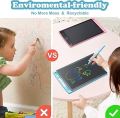 LCD Writing Tablet for Kids | Erasable & Reusable | Lightweight & Portable | Educational Toy for Creativity. 