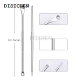 DISICHEN Fashion 1 Set Blackhead Comedone Acne Pimple Belmish Extractor Vacuum Blackhead Remover Tool Spoon for Face Skin Care Tool. 