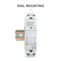ARELENE 2X Tuya Smart Life ZigBee 16A Din Rail 1P Switch KWh Meter with Energy Monitor Support App Remote Control. 