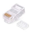 AMP Tyco RJ45 CAT6 crystal head 25pc. 