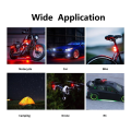 OUMERY 4 Pcs Wireless Strobe Lights with Remote Control, 7 Colors USB Rechargeable High Brightness Flashing Lights for Car. 