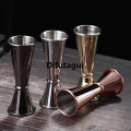 Difutagui New specials Cocktail Bar Jigger Stainless Steel Japanese Design Jigger Luxury Double Spirit Measuring Cup For Home Bar Party Bar Accessories Club. 