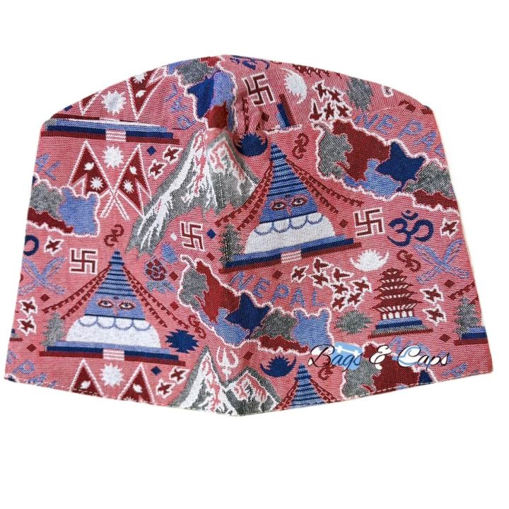Plapali%20Dhaka%20Topi%20New%20Laliguras%20Printed%20Dhaka%20Topi%20For%20Men%20-%20Blue%20Matching%20-%20Image%203
