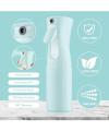 Continuous Spray Bottle Refillable Fine Mist Sprayer Bottle for Hair Plants Blue Red Pressurized Spray Bottle. 