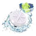 Portable Mini Washing Machine Ultrasonic Turbine Clothes Washer. 
