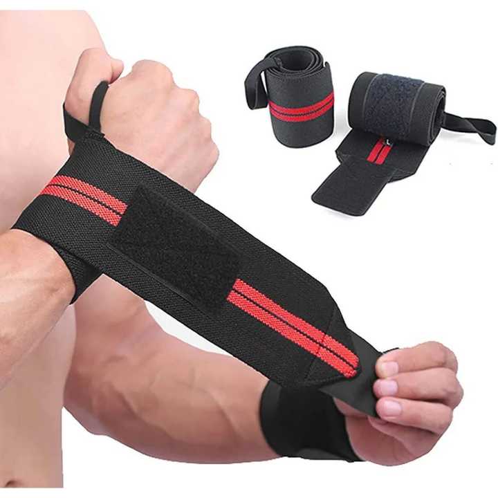 Wrist Support Band for Men and Women - Wrist Wraps with Thumb Loop for Weightlifting, Powerlifting, Gym, and Crossfit.