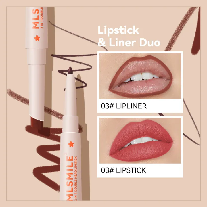 MLSMILE%20Double%20Ended%20Lipstick%20Pen%20Color%20Rendering%202-in-1%20Lipstick%20Lip%20Liner%20-%20Image%206