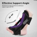 LutingHigh Quality ZaozhixunbaFifty percent discount 1/2Pcs Plantar Fasciitis Night Splint Adjustable Foot Drop Orthotic Brace with Massage Ball Unisex Night Splint for Easing Pains. 