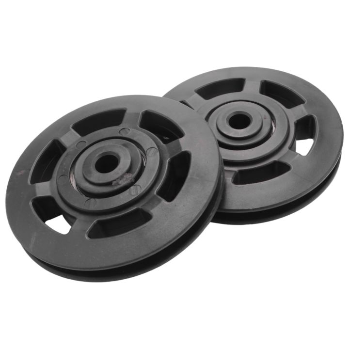 8Pcs%20Black%20Bearing%20Pulley%20Wheel%20Cable%20Gym%20Equipment%20Part%20Wearproof%20-%20Image%206