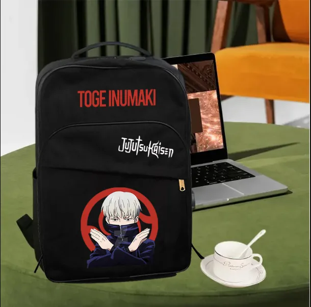 Toge Inumaki Backpack Ideal for School and Travel, Jujutsu Kaisen Theme ...